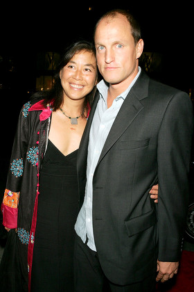 Woody Harrelson His Wife Laura Editorial Stock Photo - Stock Image
