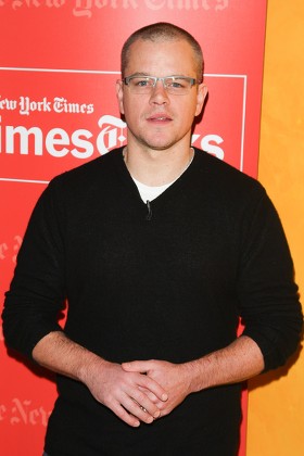 'TimesTalks' with Matt Damon and Gus Van Sant, New York, America - 27 Nov 2012