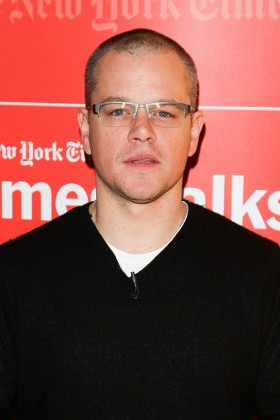 'TimesTalks' with Matt Damon and Gus Van Sant, New York, America - 27 Nov 2012