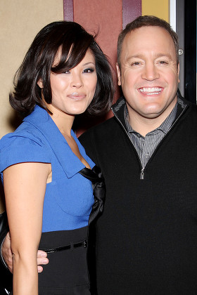 Kevin James Wife Steffiana Editorial Stock Photo - Stock Image