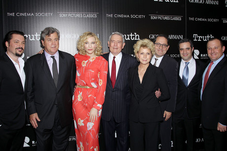 Giorgio Armani hosts 'Truth' film screening at the Cinema Society, New York, America - 07 Oct 2015
