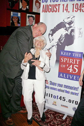 Edith Shain, the Original Nurse in the Famous Times Square Kiss Photo Keeps the Spirit of '45 Alive, New York, America - 13 Aug 2009