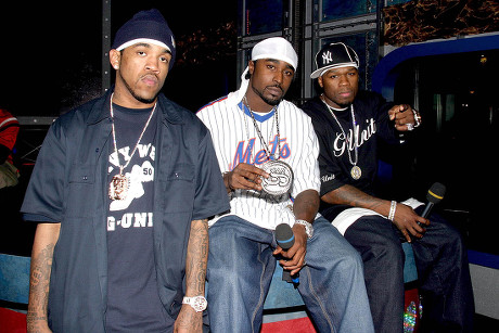 50 CENT AND G UNIT AT THE FUSE STUDIO, NEW YORK, AMERICA - 13 NOV 2003 ...