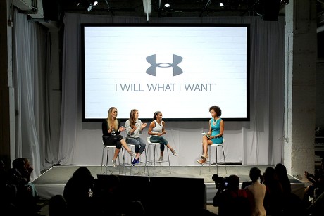Under Armour 'I Will I Want' Women's Campaign, New York, America - 31 Jul 2014