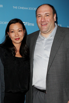 James Gandolfini Deborah Lin Wife Editorial Stock Photo Stock Image