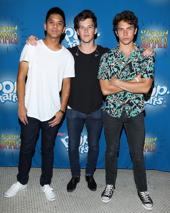 Gym Class Heroes and Allstar Weekend photocall, New York, America - 16 Sep 2012