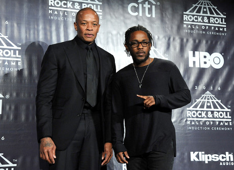 Kendrick Lamar Dr Dre Editorial Stock Photo - Stock Image