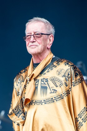 Howard Marks celebrating his 70th birthday on stage with The Cuban Brothers, Bestival, Isle of Wight, Britain  - 11 Sep 2015