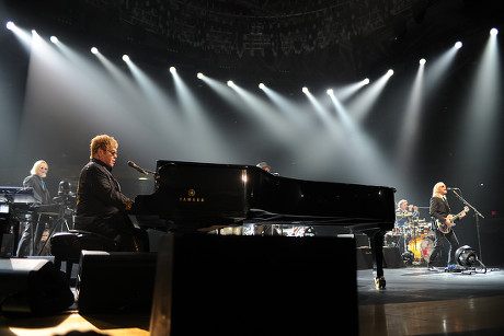 Elton John in concert, The Germain Arena, Florida, America - 09 Mar 2016