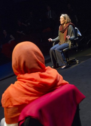 'Another World' Play performed in the Temporary Theatre, Royal National Theatre, London, UK, 14 Apr 2016