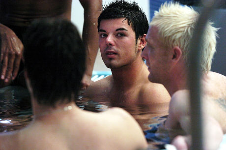 Anthony Hutton Jacuzzi Other Match Celebs Editorial Stock Photo - Stock
