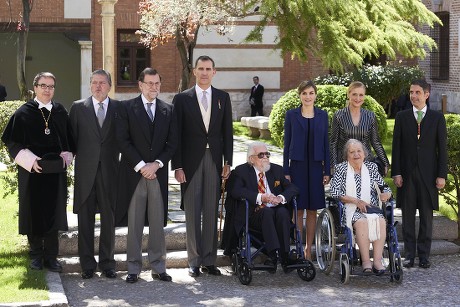 Spanish Royals attend Cervantes Award Ceremony, Madrid, Spain - 23 Apr 2016