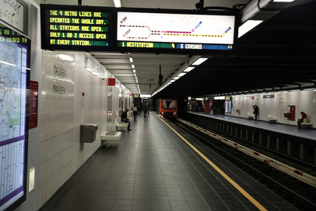 Maelbeek Metro Station Editorial Stock Photo - Stock Image | Shutterstock