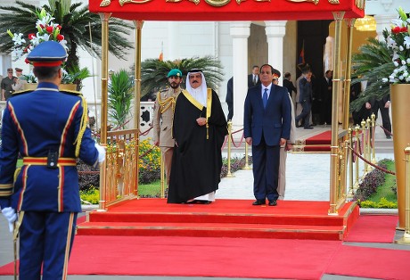 King Hamad bin Issa al-Khalifa visit to Egypt - 26 Apr 2016