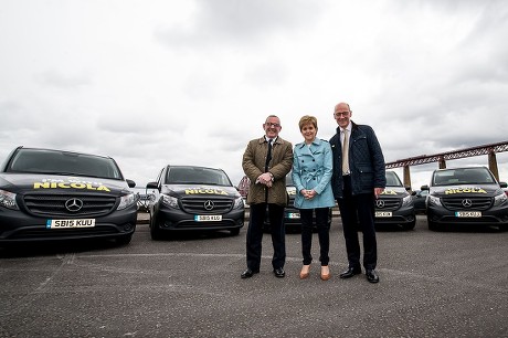 Nicola Sturgeon visit to South Queensferry, Scotland, Britain - 28 Apr 2016