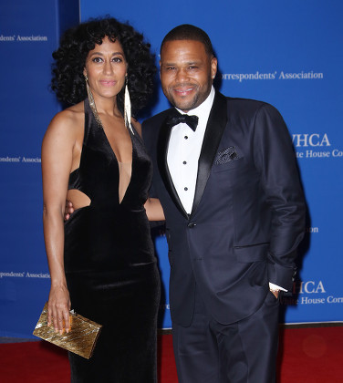 Tracee Ellis Ross Anthony Anderson Editorial Stock Photo - Stock Image ...