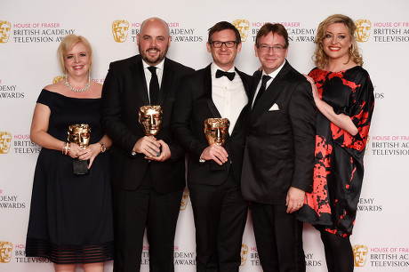 House of Fraser British Academy Television Awards, Press Room, Royal Festival Hall, London, Britain - 08 May 2016