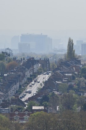 Air pollution warnings issued for the UK with rising temperatures, London, Britain - 06 May 2016