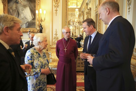 Reception to mark Queen Elizabeth II's 90th birthday, Buckingham Palace, London, Britain - 10 May 2016