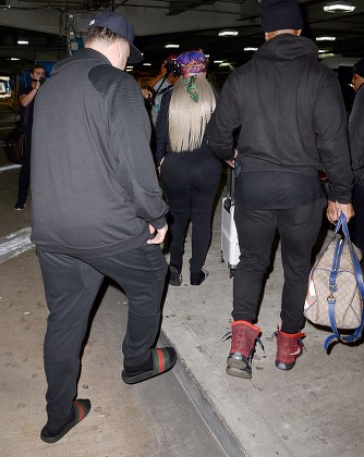 Blac Chyna and Rob Kardashian at Miami International Airport, America - 11 May 2016