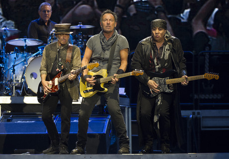 Bruce Springsteen and the E-Street Band in concert at the Santiago Bernabeu Stadium, Madrid, Spain - 21 May 2016