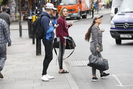 Geordie Shore Cast out and about, London, Britain - 25 May 2016