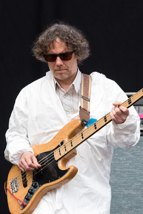 Super Furry Animals in concert at Liberty Stadium, Swansea, Wales, Britain - 28 May 2016