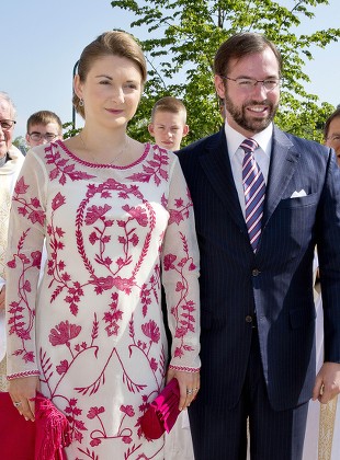 Prince Gabriel communion in Nommern, Luxembourg - 28 May 2016