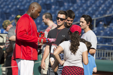 Philadelphia Phillies First Baseman Ryan Howard Editorial Stock Photo