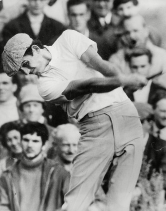 Peter Townsend Golfer Action Royal Birkdale Editorial Stock Photo