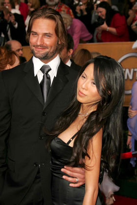 Josh Holloway Wife Yessica Kumula Editorial Stock Photo - Stock Image