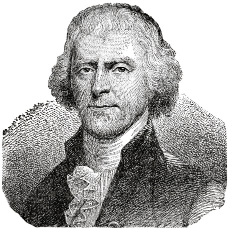 Thomas Jefferson 17431826 3rd President United Editorial Stock Photo ...