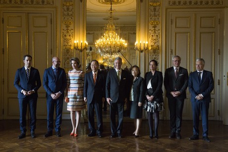 Ban Ki-moon visit to Brussels, Belgium - 15 Jun 2016