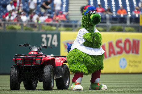 Philadelphia Phillies Mascot Phillie Phanatic His Editorial Stock Photo -  Stock Image