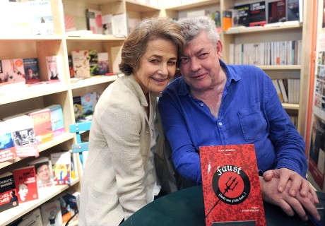 Charlotte Rampling Alain Casabona During Reading Editorial Stock Photo ...