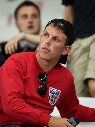 England Fans Devastated Final Whistle Editorial Stock Photo - Stock