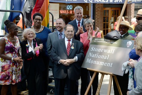 Stonewall Inn designated as a National Monument, New York, USA - 27 Jun 2016