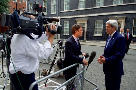 Secretary of State John Kerry visit to London, UK - 27 Jun 2016