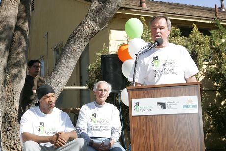 Motion Picture and Television Fund (MPTF) and 'Rebuilding Together' Join Forces to Launch a Home Improvement Program for Senior Citizens, Reseda, America  - 12 Feb 2006