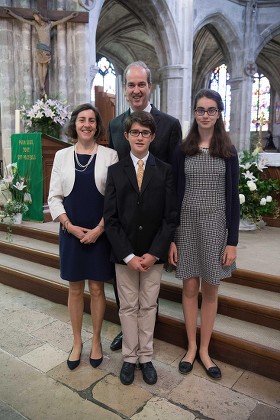 Royal Christening of Prince Joseph of Orleans, Dreux, France - 25 Jun 2016