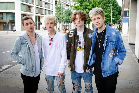 American Boy Band The Tide photoshoot, London, UK - 12 Jun 2016