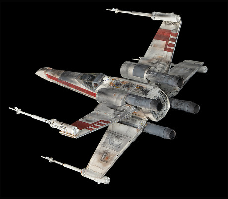 Luke Skywalker Star Wars Xwing Fighter Editorial Stock Photo - Stock ...