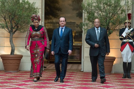 South African President Jacob Zuma visit to Paris, France - 11 Jul 2016