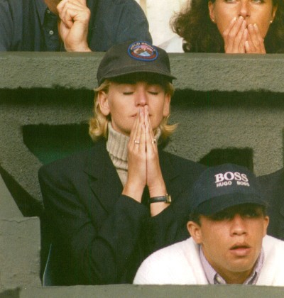 Daphne Deckers Girlfriend Of Tennis Player Richard Krajicek Pictured At Wimbledon. Box 670 101031619 A.jpg.