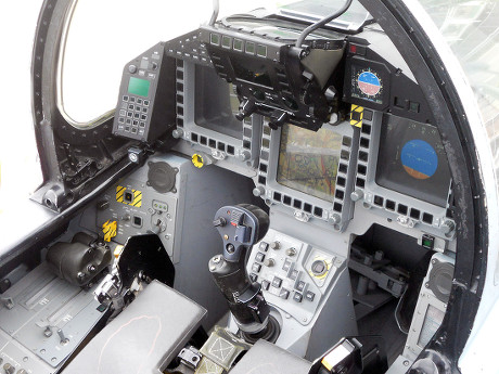 Eurofighter Typhoon Cockpit Layout Editorial Stock Photo - Stock Image ...