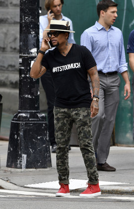 D. L. Hughley out and about, New York, USA - 15 Jul 2016