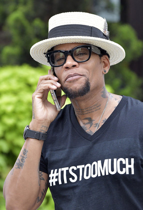 D. L. Hughley out and about, New York, USA - 15 Jul 2016