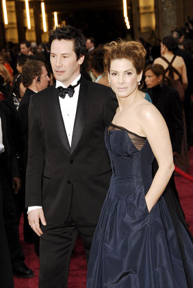 Keanu Reeves Sandra Bullock Editorial Stock Photo - Stock Image
