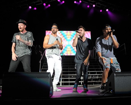 O-Town in concert at The Perfect Vodka Amphitheater, West Palm Beach, Florida, USA - 16 Jul 2016