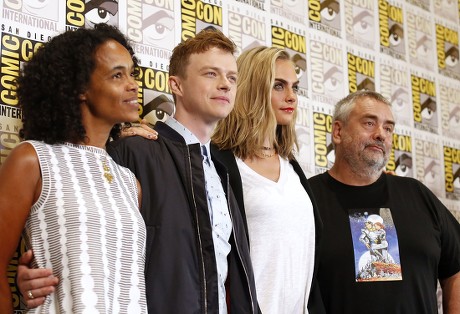 'Valerian and the City of a Thousand Planets' film press line, Comic-Con International, San Diego, USA - 21 Jul 2016
